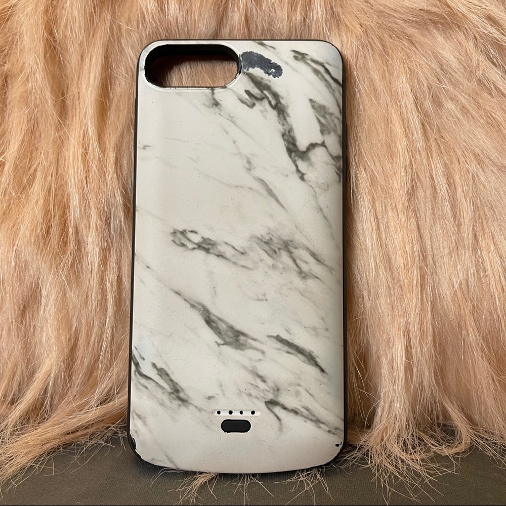 iPhone 8Plus Casely marble charging case